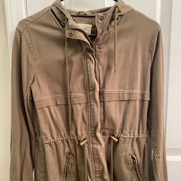 Military Jacket with Hood - Picture 2 of 5